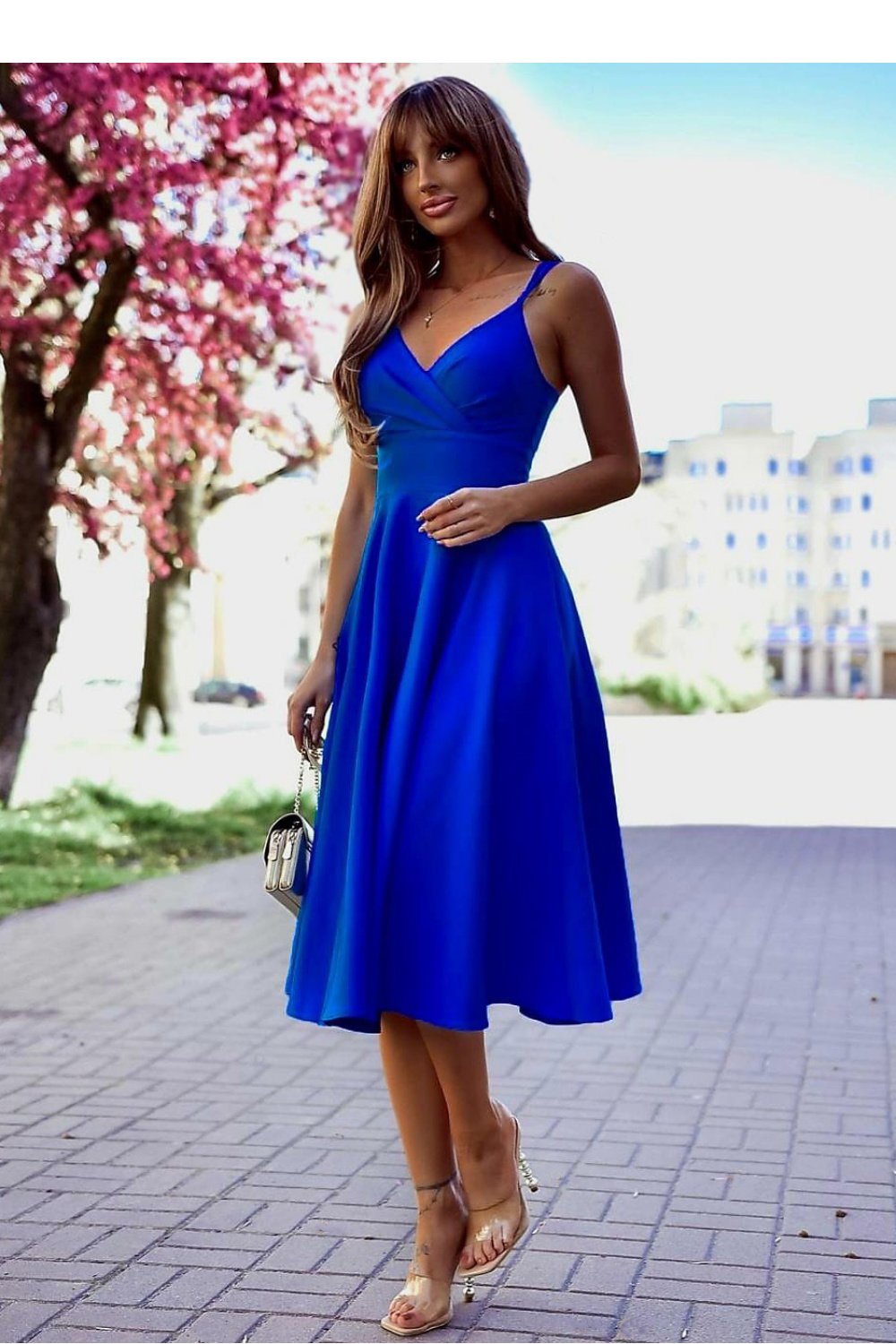 Image of Robe de soirée bleue