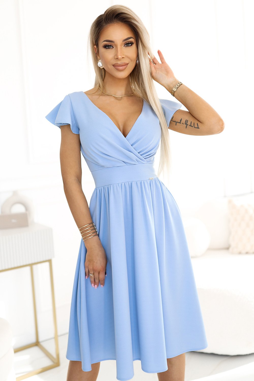 Image of Robe de soirée bleue