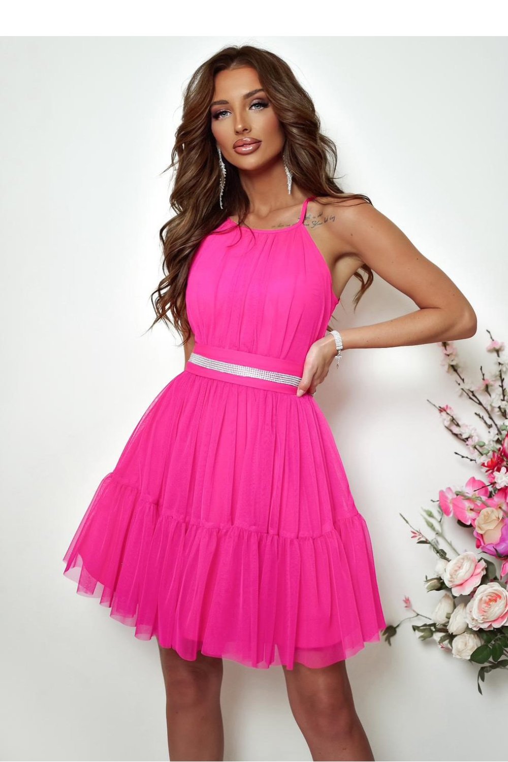 Image of Robe de soirée rosé