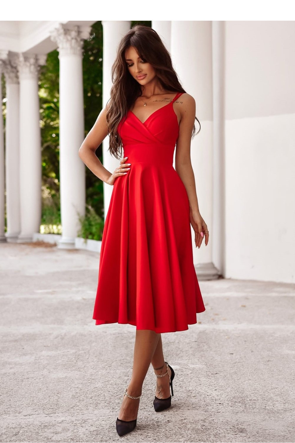 Image of Robe de soirée rouge