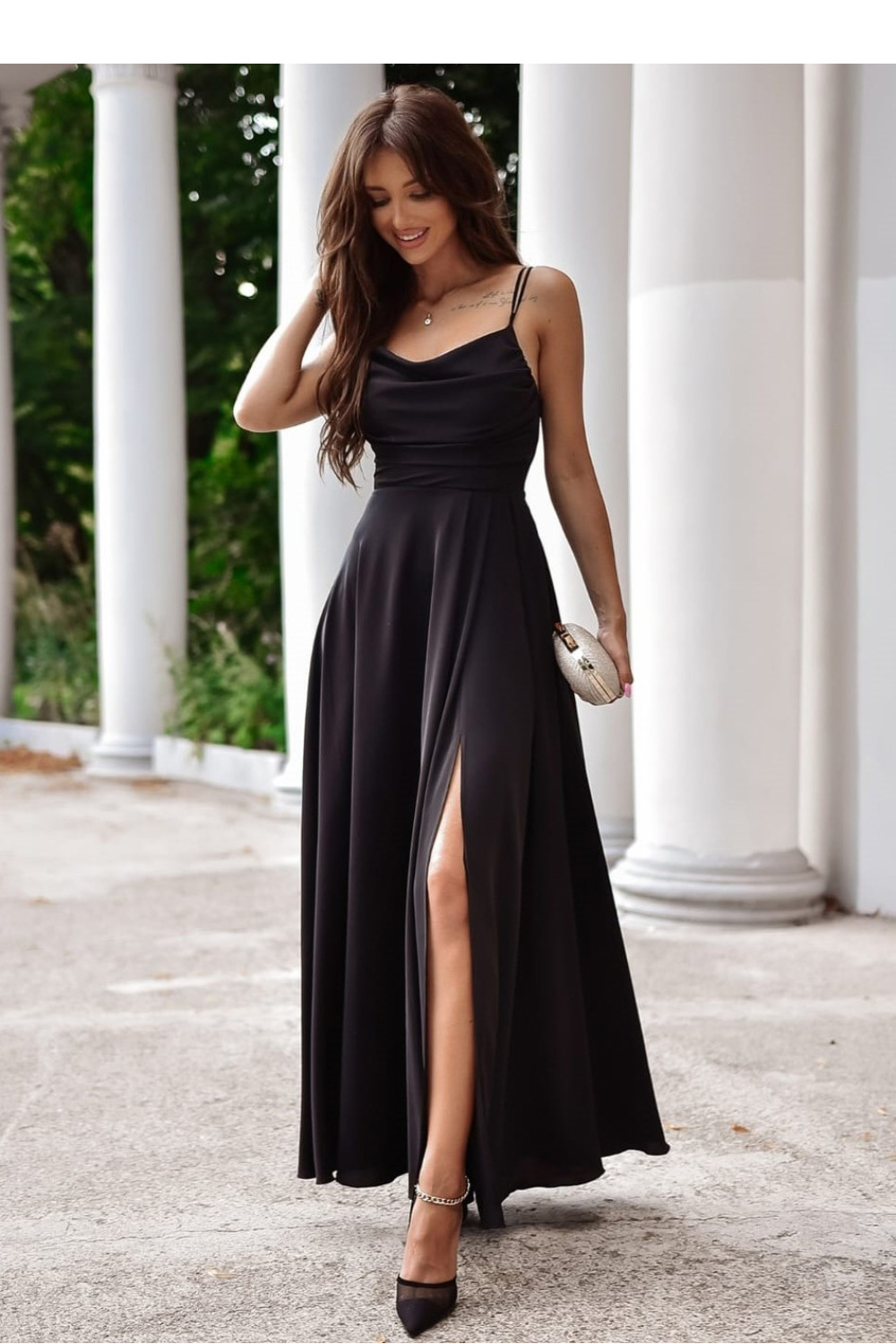 Image of Robe longue noire