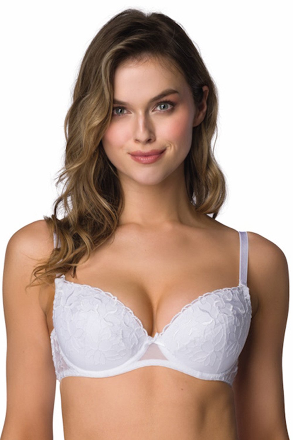 Image of Soutien-gorge push up blanc