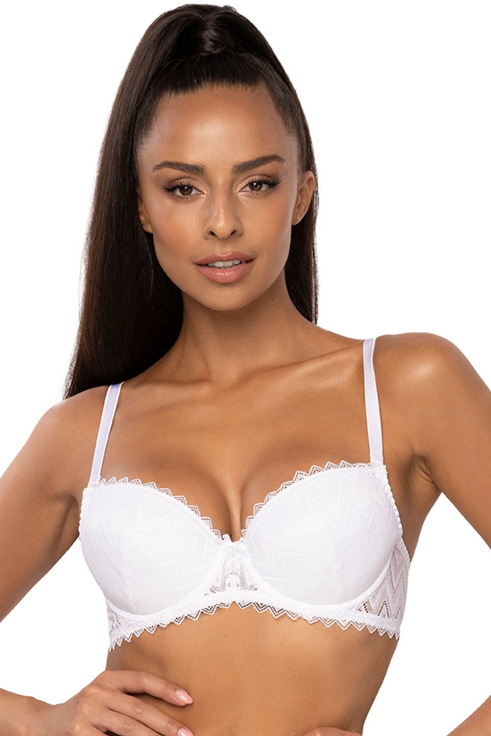 Image of Soutien-gorge push up blanc
