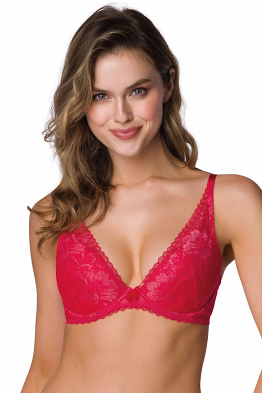 Image of Soutien-gorge push up rouge