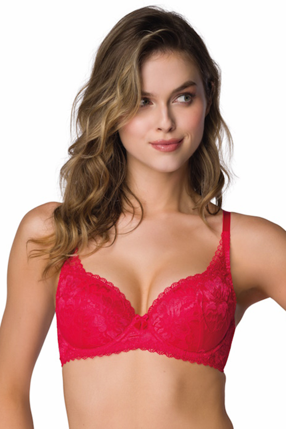 Image of Soutien-gorge push up rouge