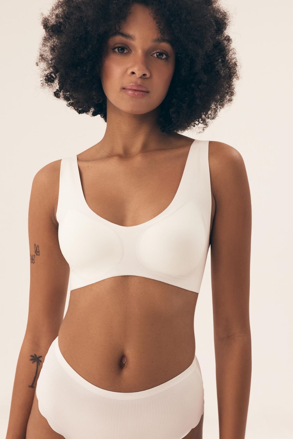 Image of Soutien-gorge rembourré beige