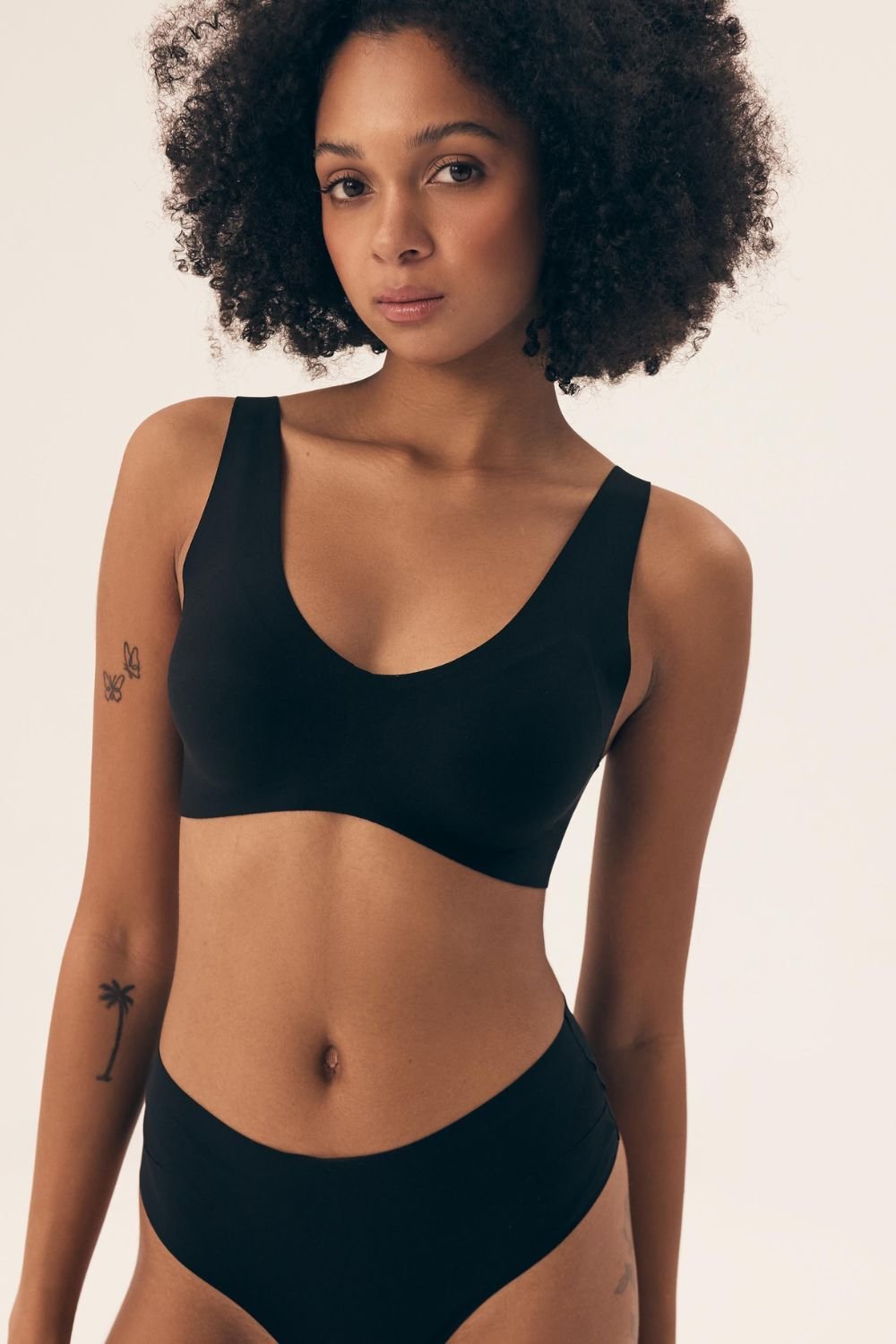 Image of Soutien-gorge rembourré noir