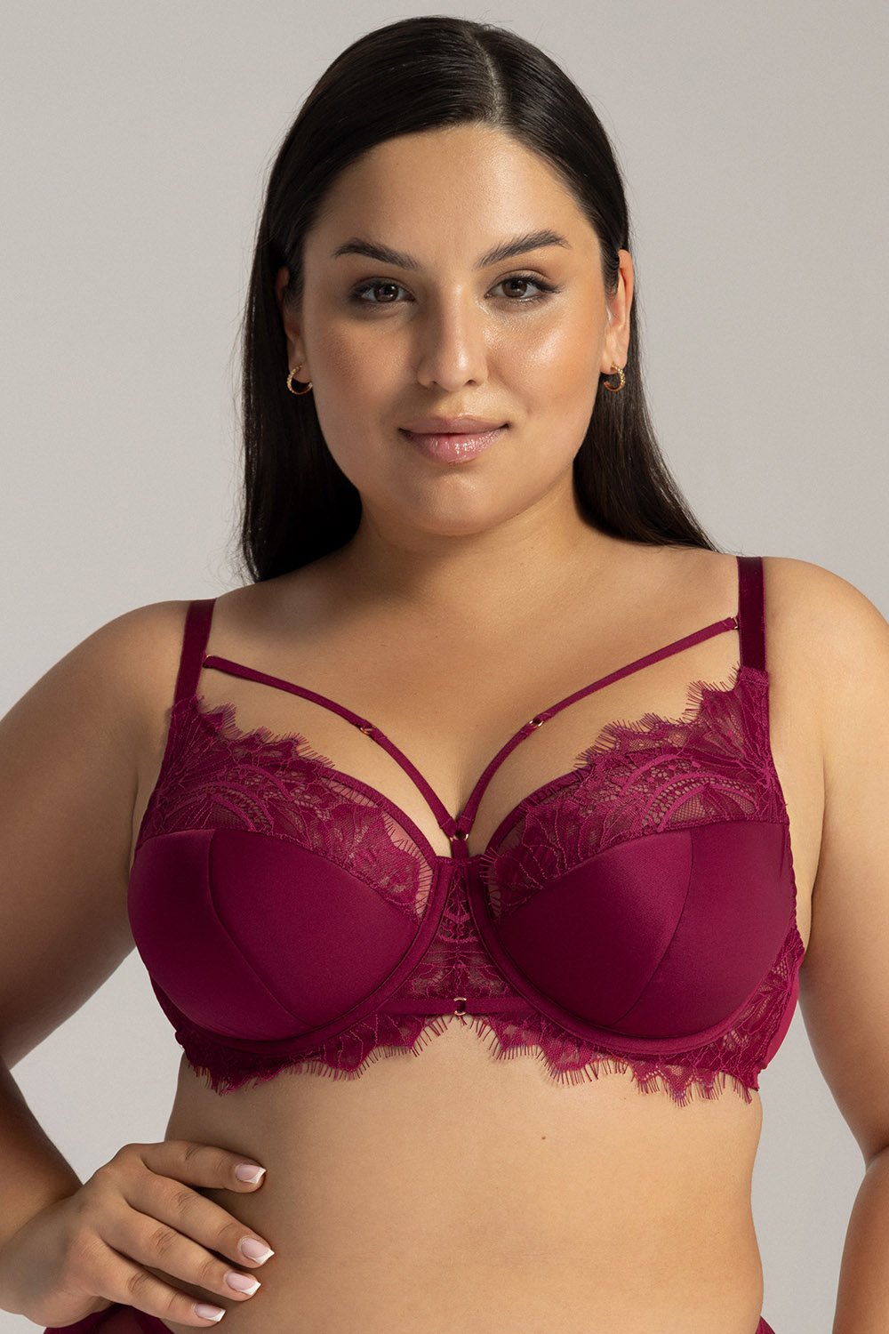 Image of Soutien-gorge semi soft rouge