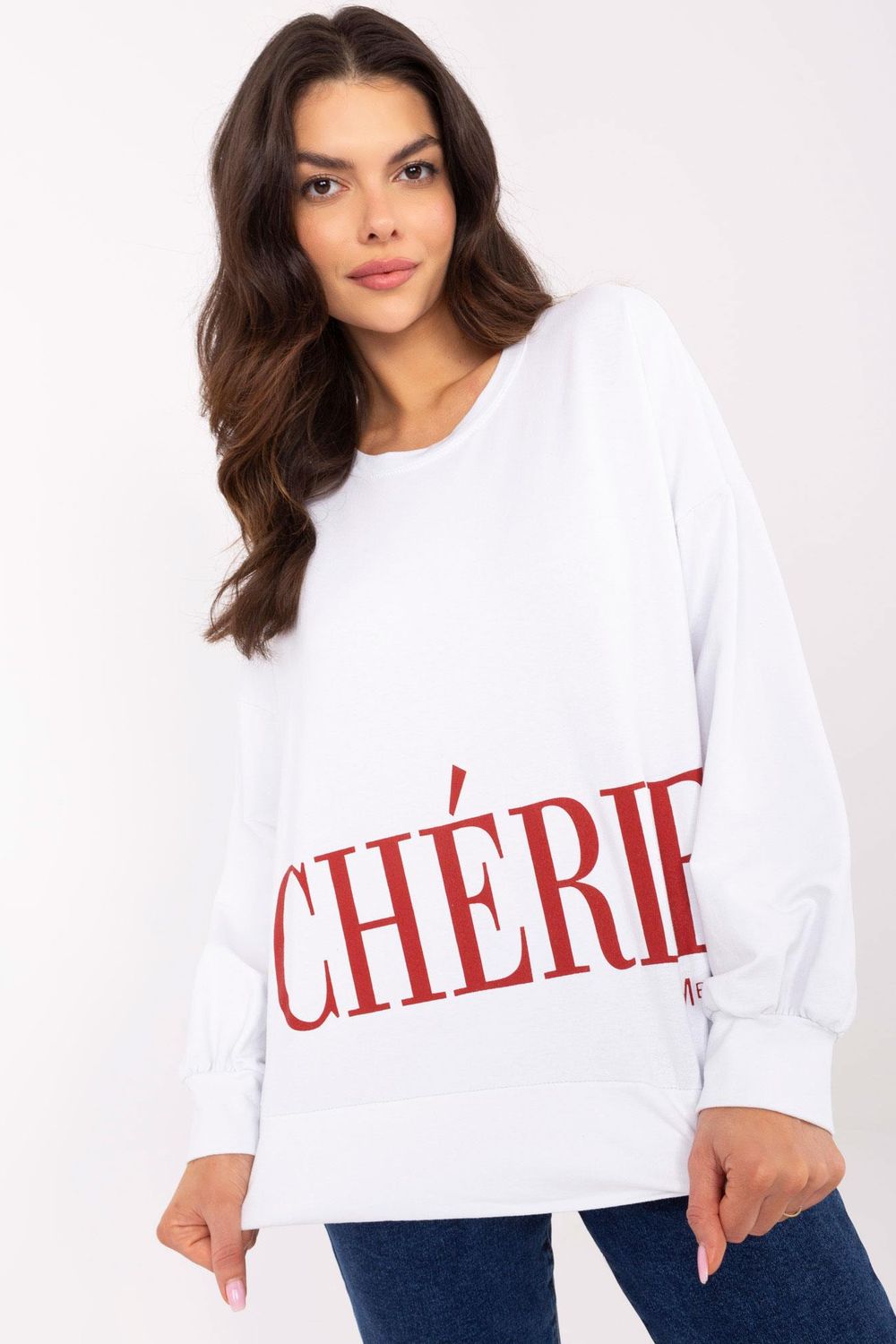 Image of Sweatshirt blanc