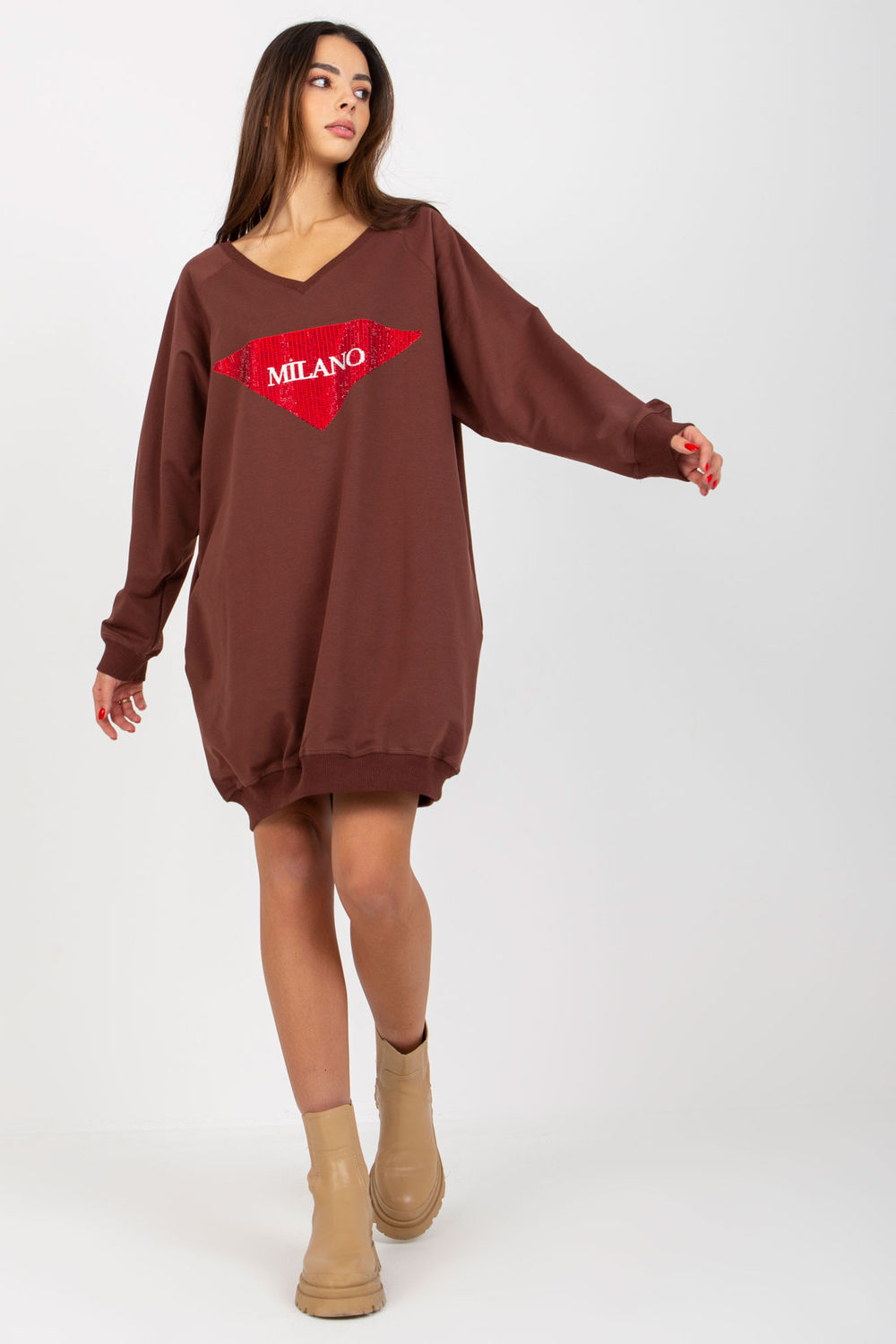 Image of Sweatshirt brun