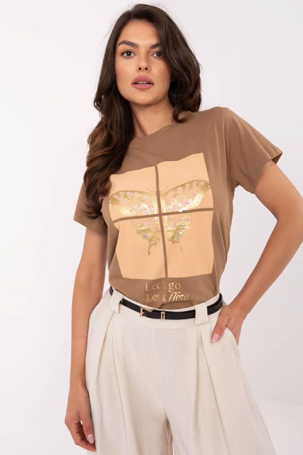 Image of T-shirt brun