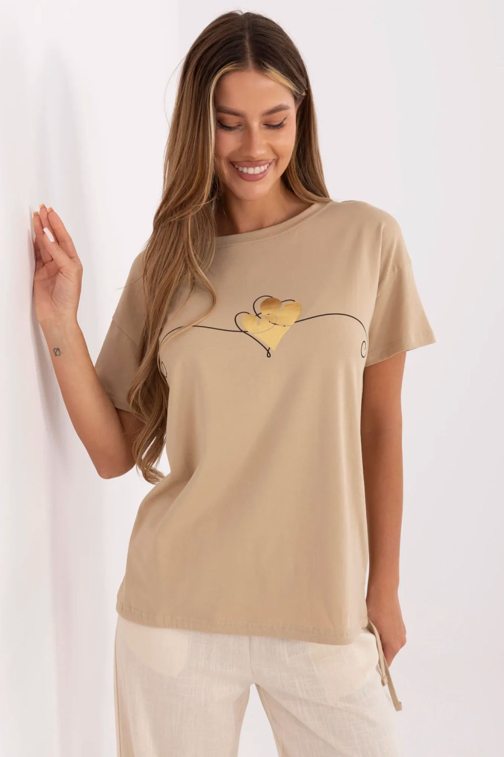 Image of T-shirt brun