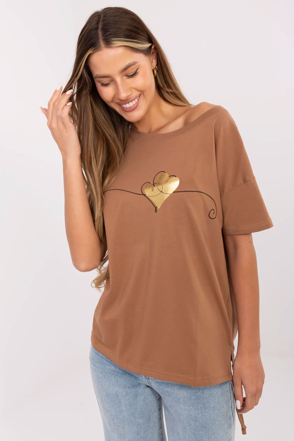 Image of T-shirt brun