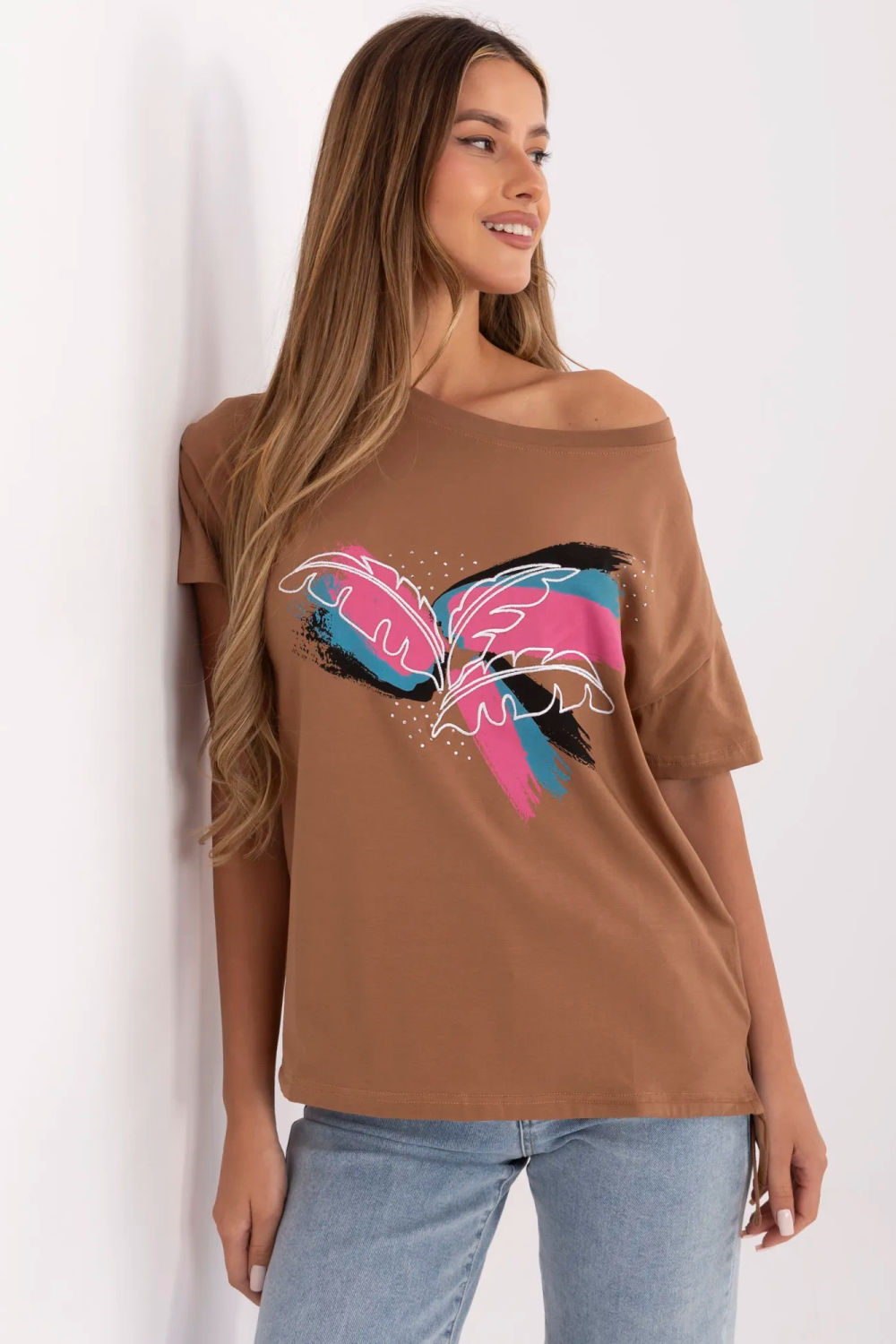 Image of T-shirt brun