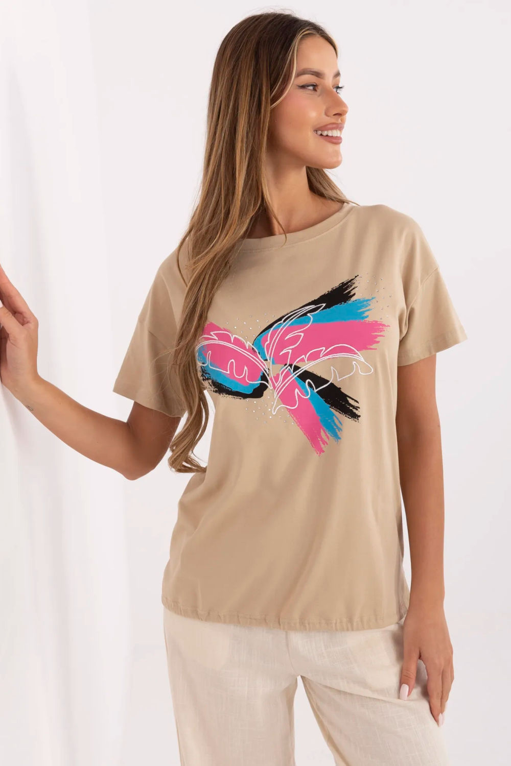Image of T-shirt brun
