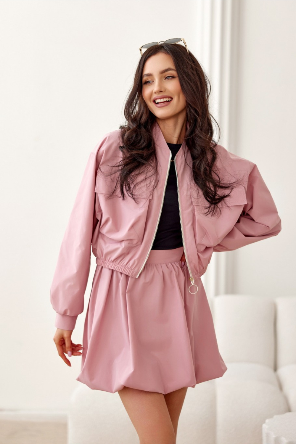 Image of Veste rosé