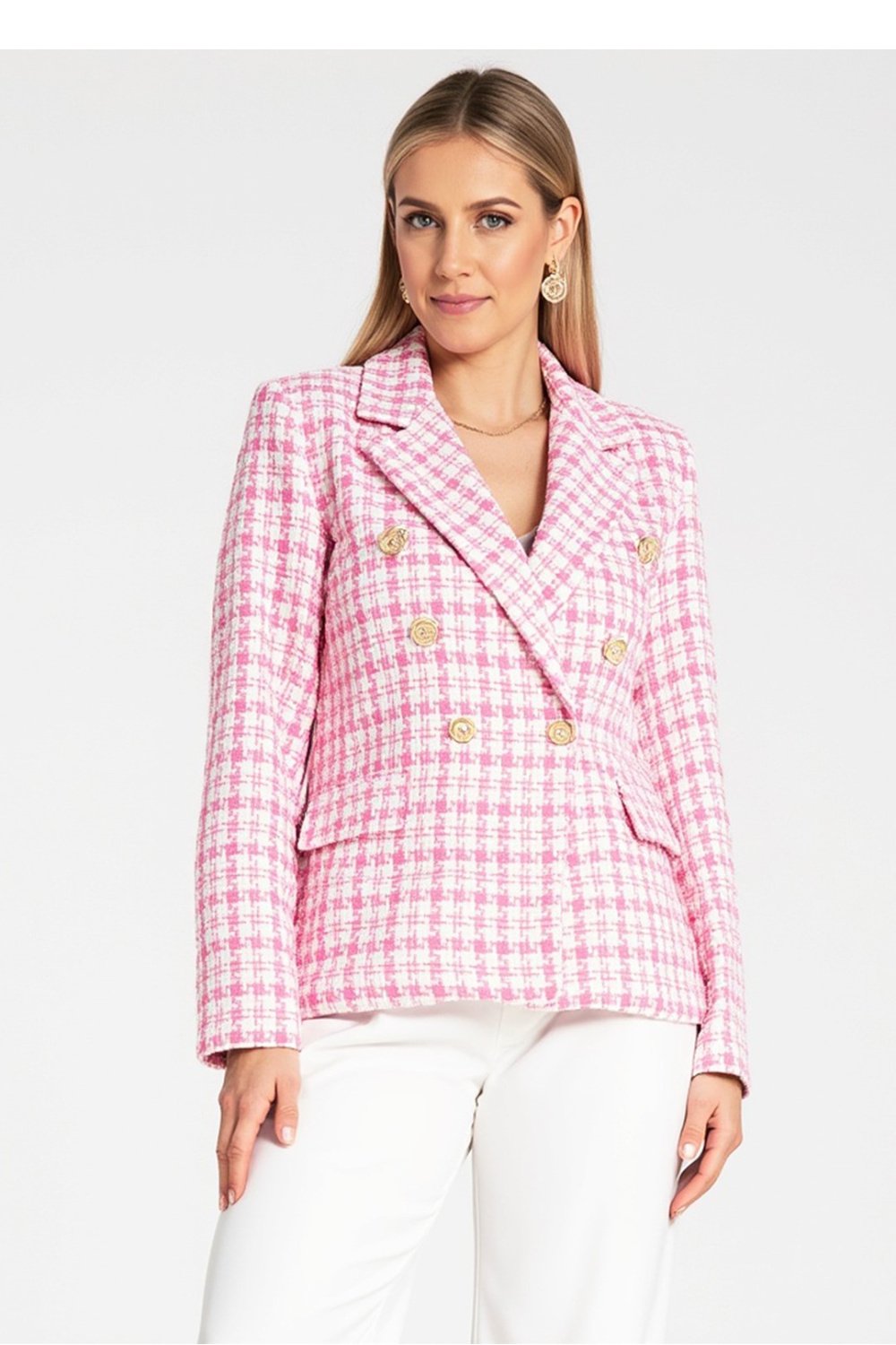Image of Blazer femme rosé