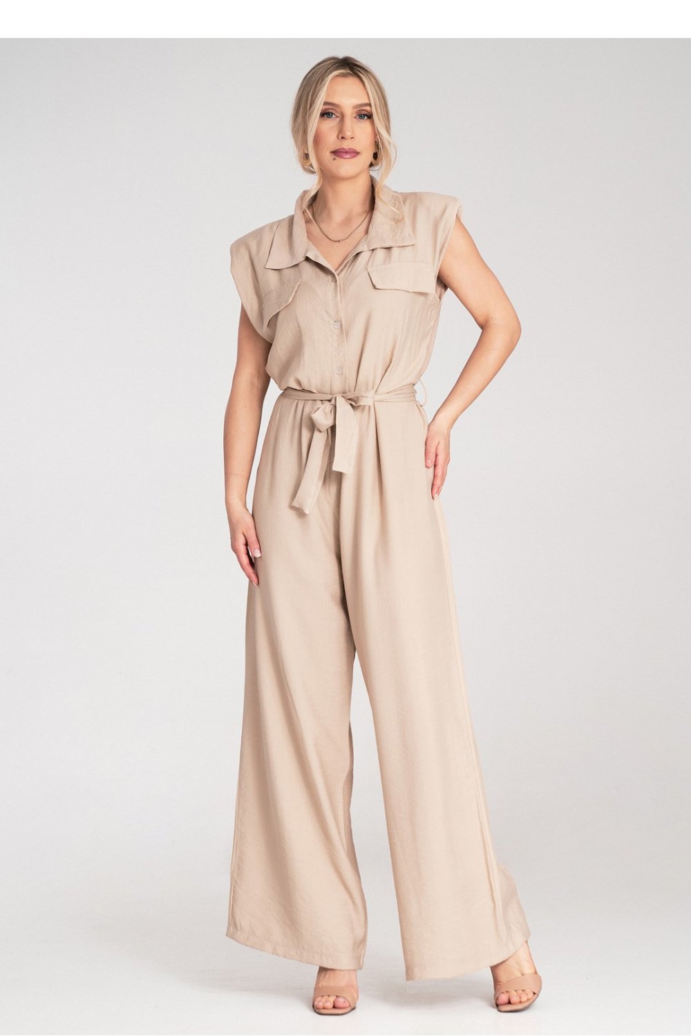 Image of Combinaison beige