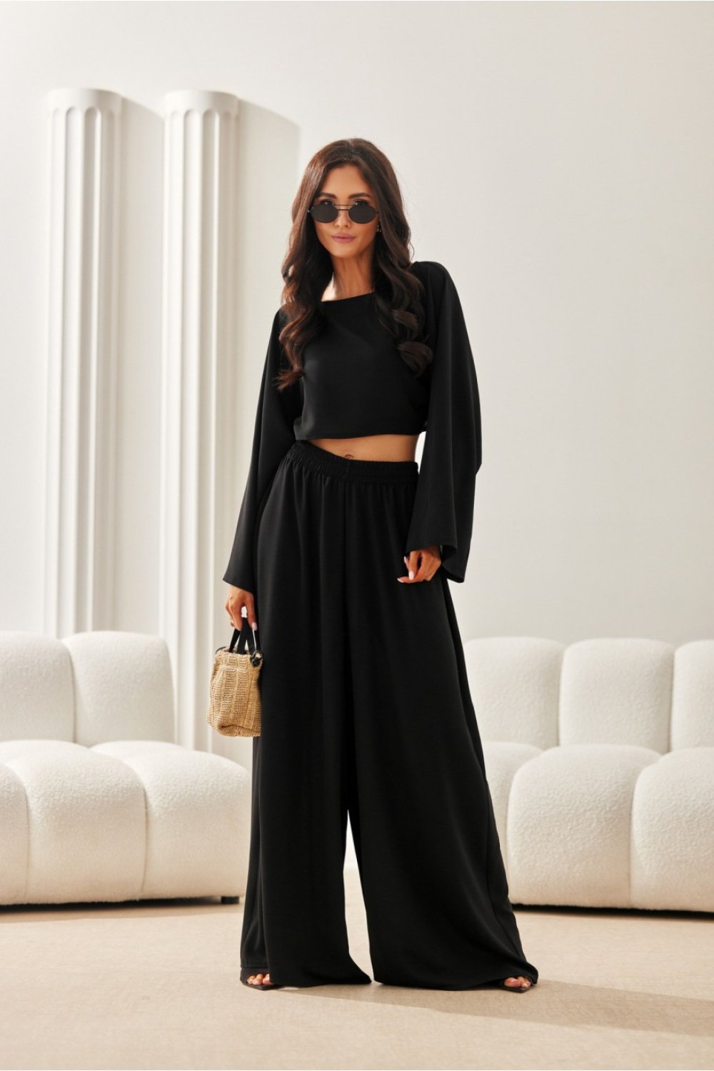Image of Pantalon femme noir