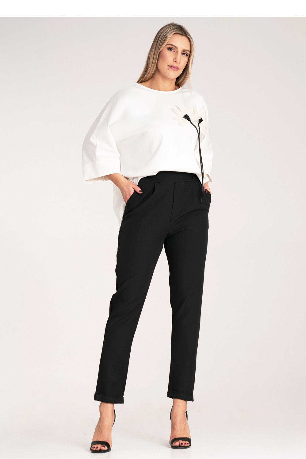 Image of Pantalon femme noir