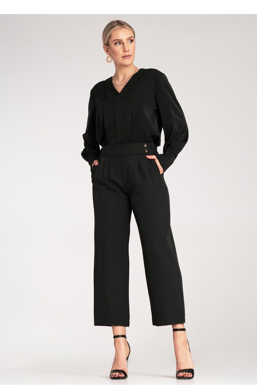 Image of Pantalon femme noir
