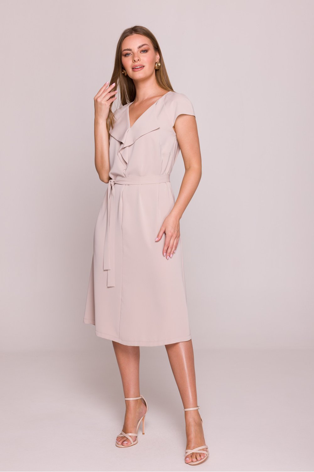 Image of Robe de cocktail beige