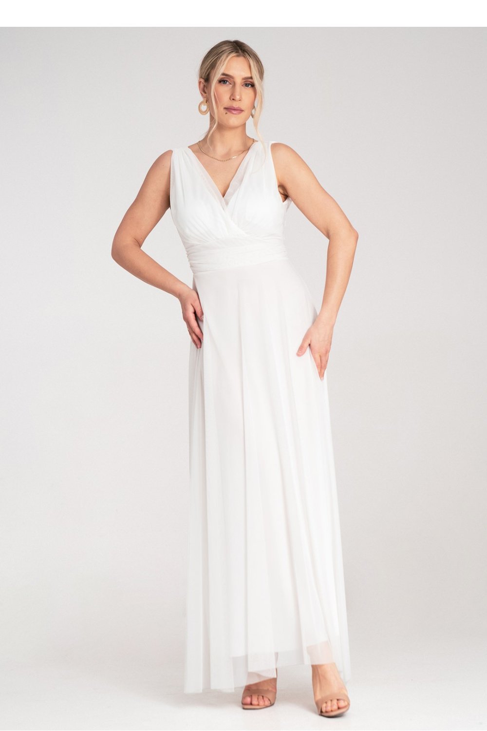 Image of Robe de cocktail blanche