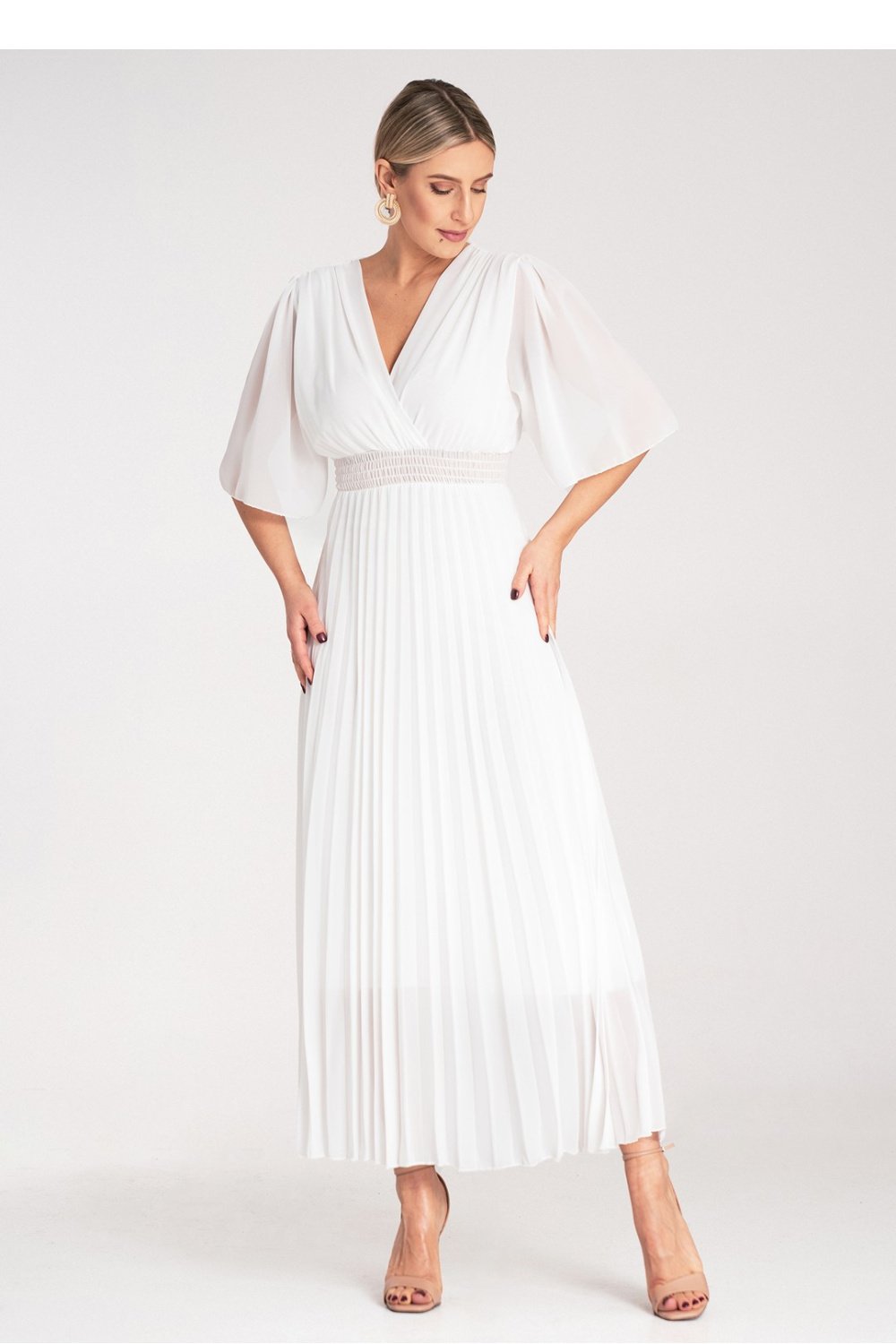 Image of Robe de cocktail blanche