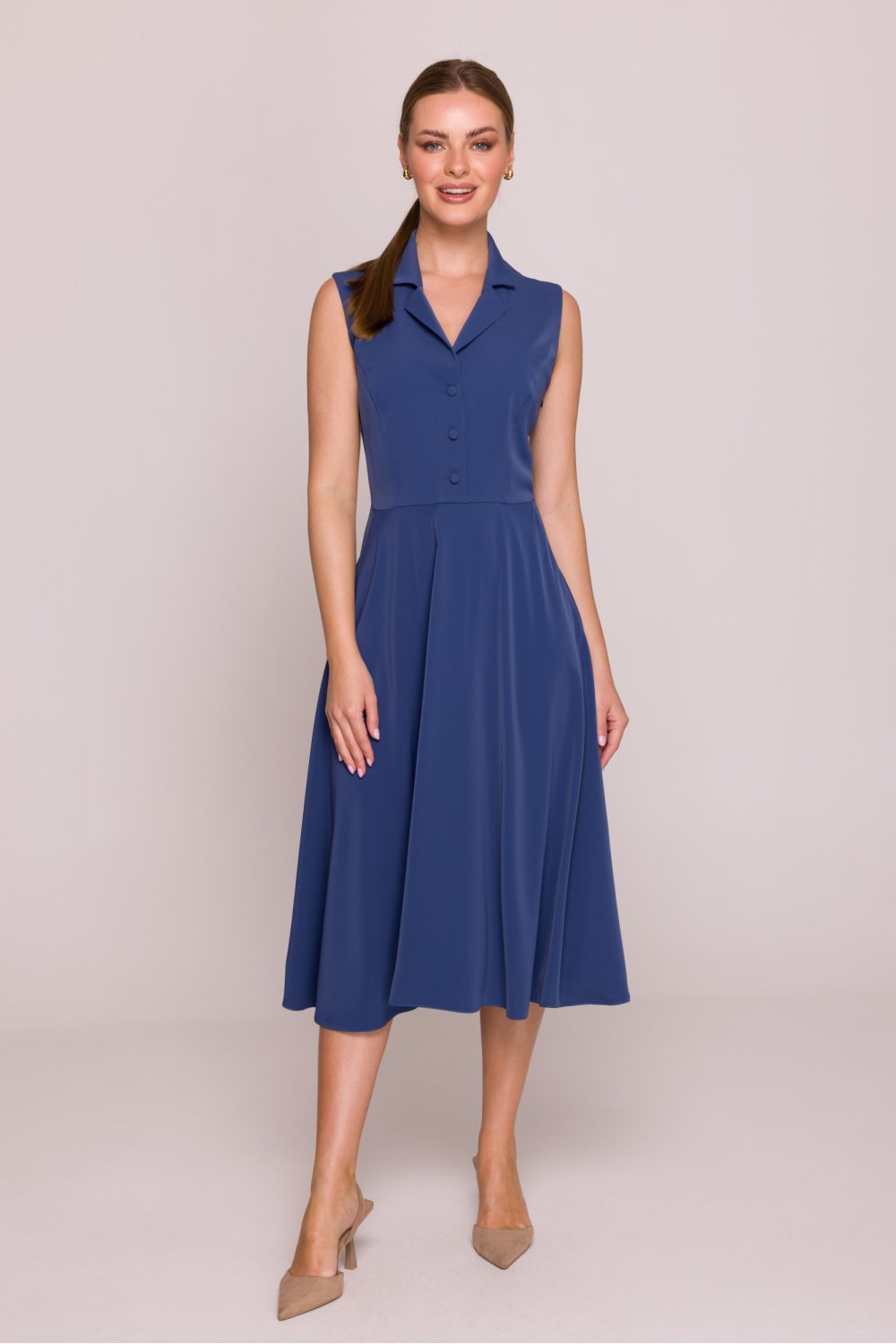 Image of Robe de cocktail bleue
