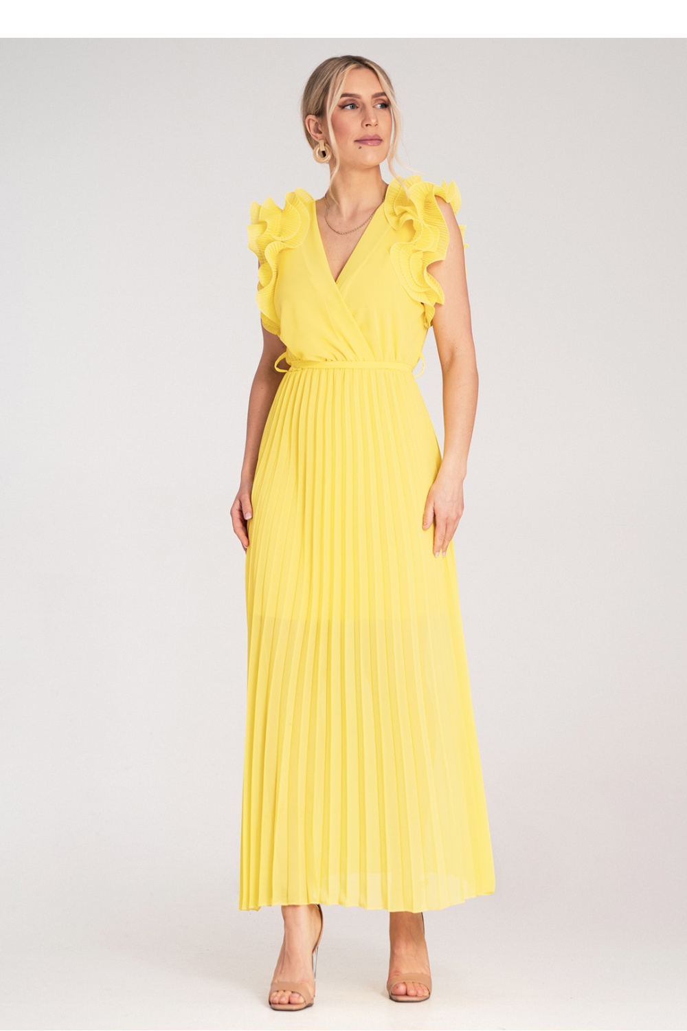 Image of Robe de cocktail jaune