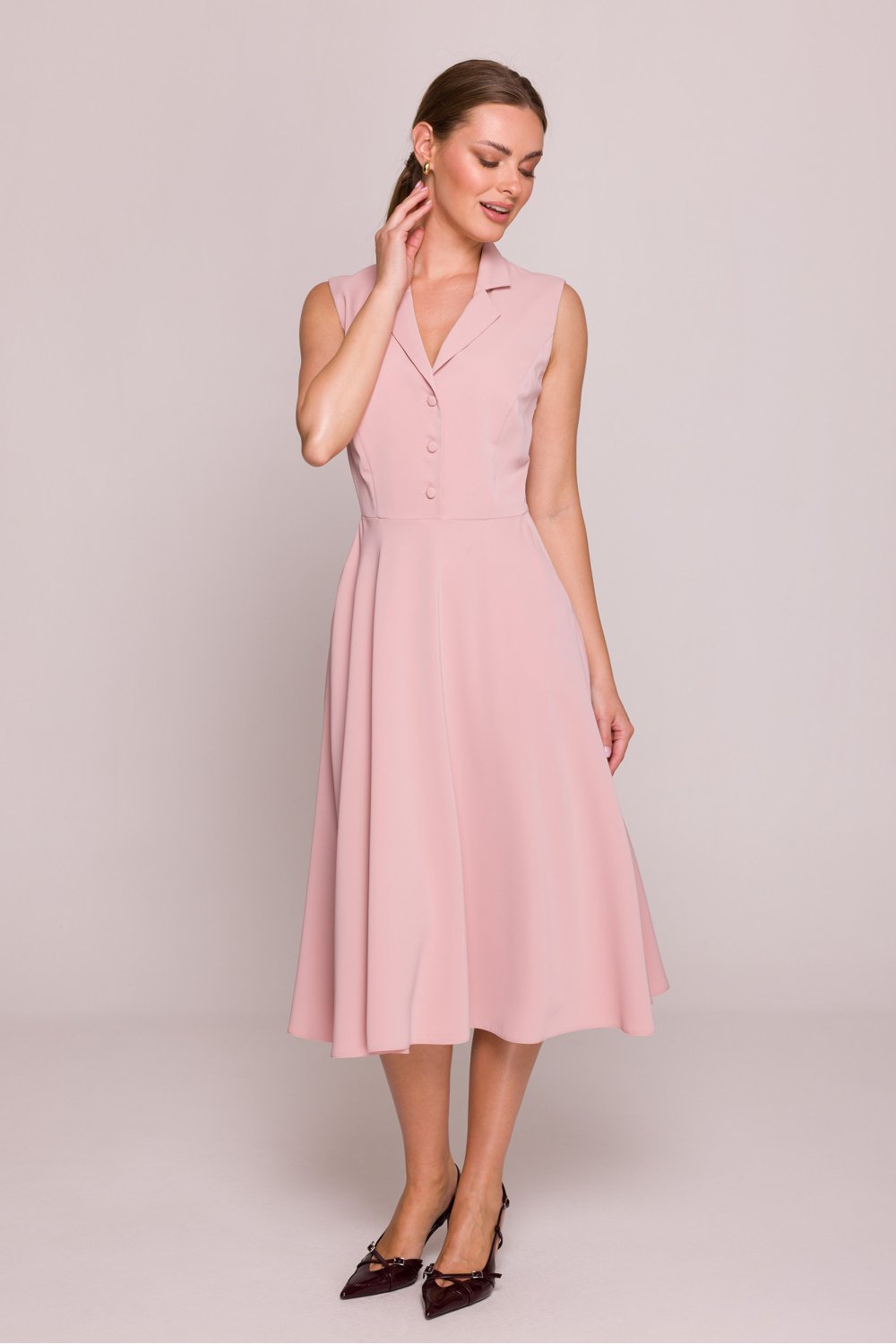 Image of Robe de cocktail rosé