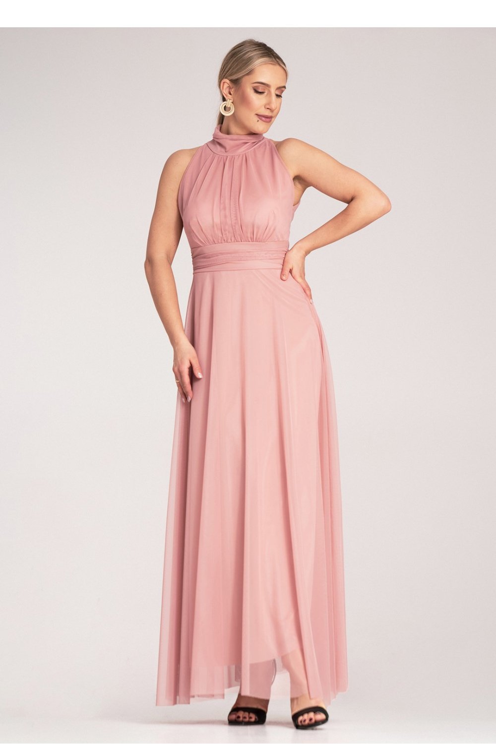 Image of Robe de cocktail rosé