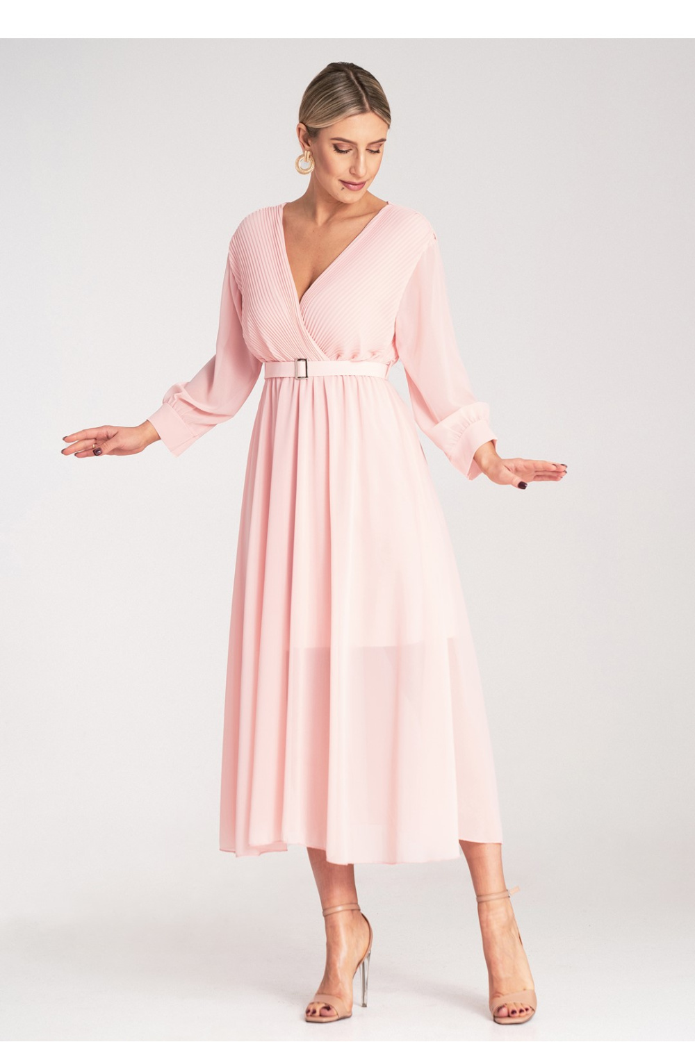 Image of Robe de cocktail rosé