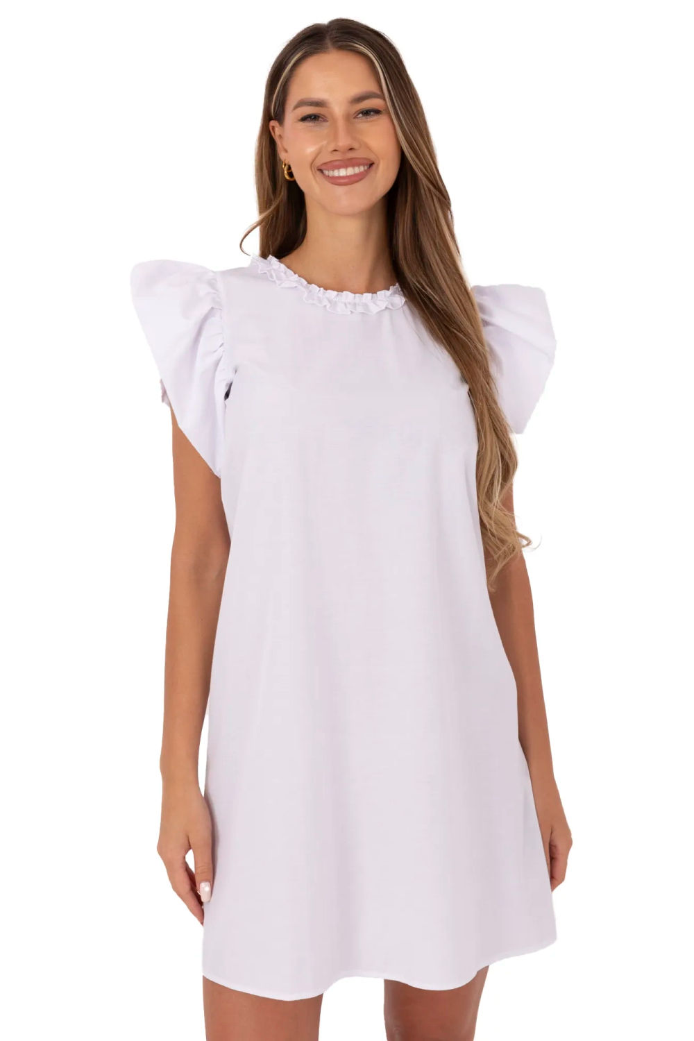 Image of Robe de jour blanche