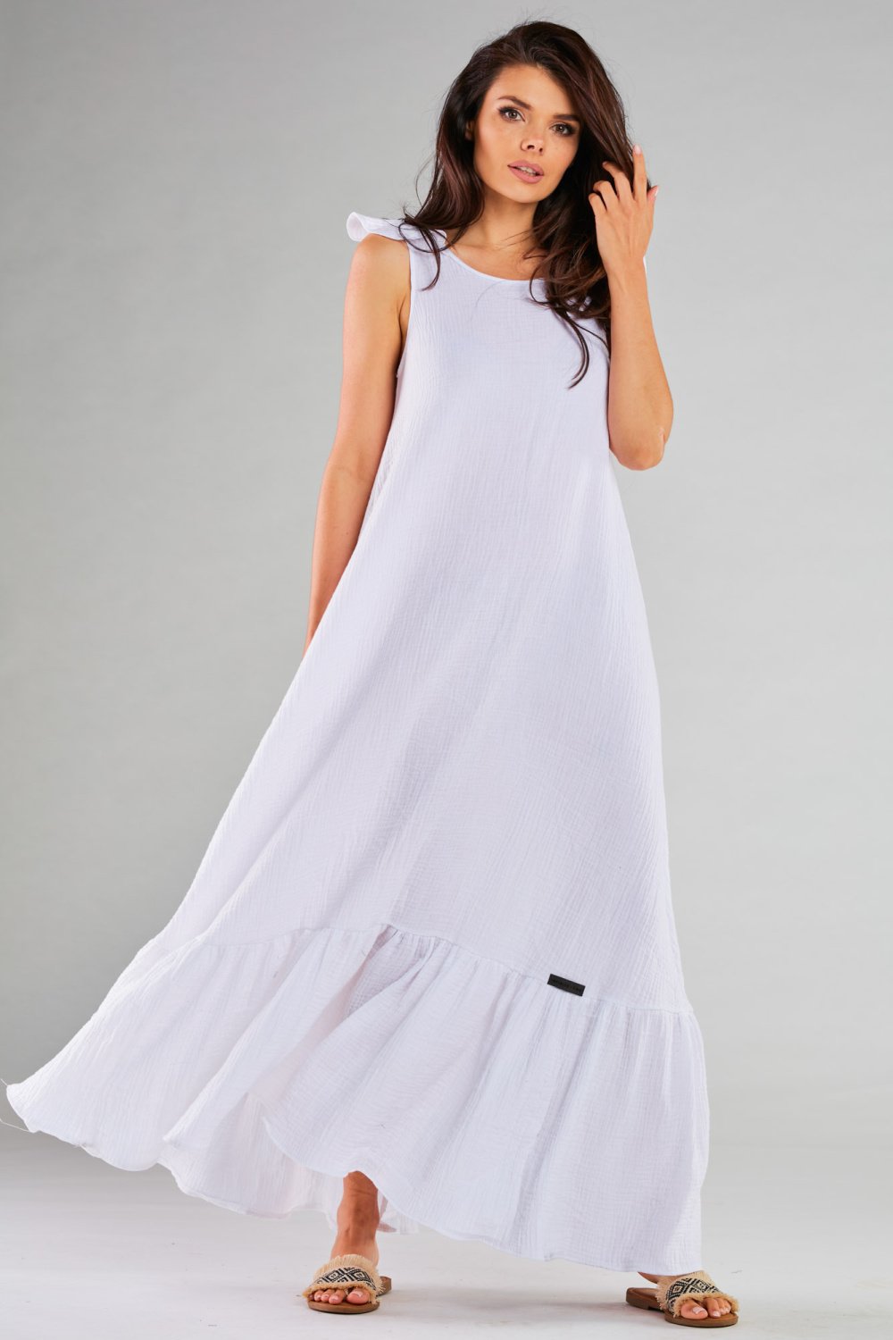 Image of Robe de jour blanche
