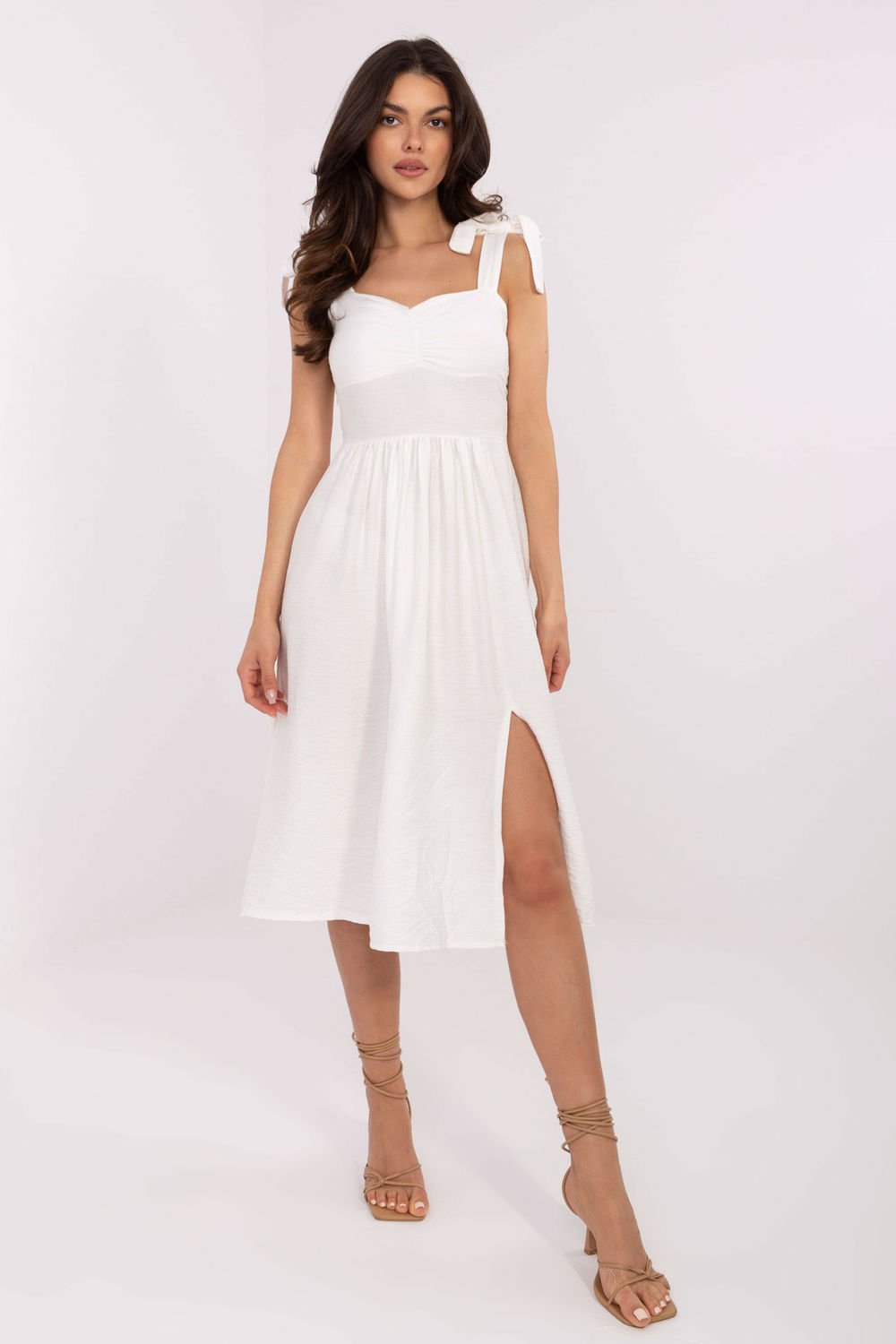 Image of Robe de jour blanche