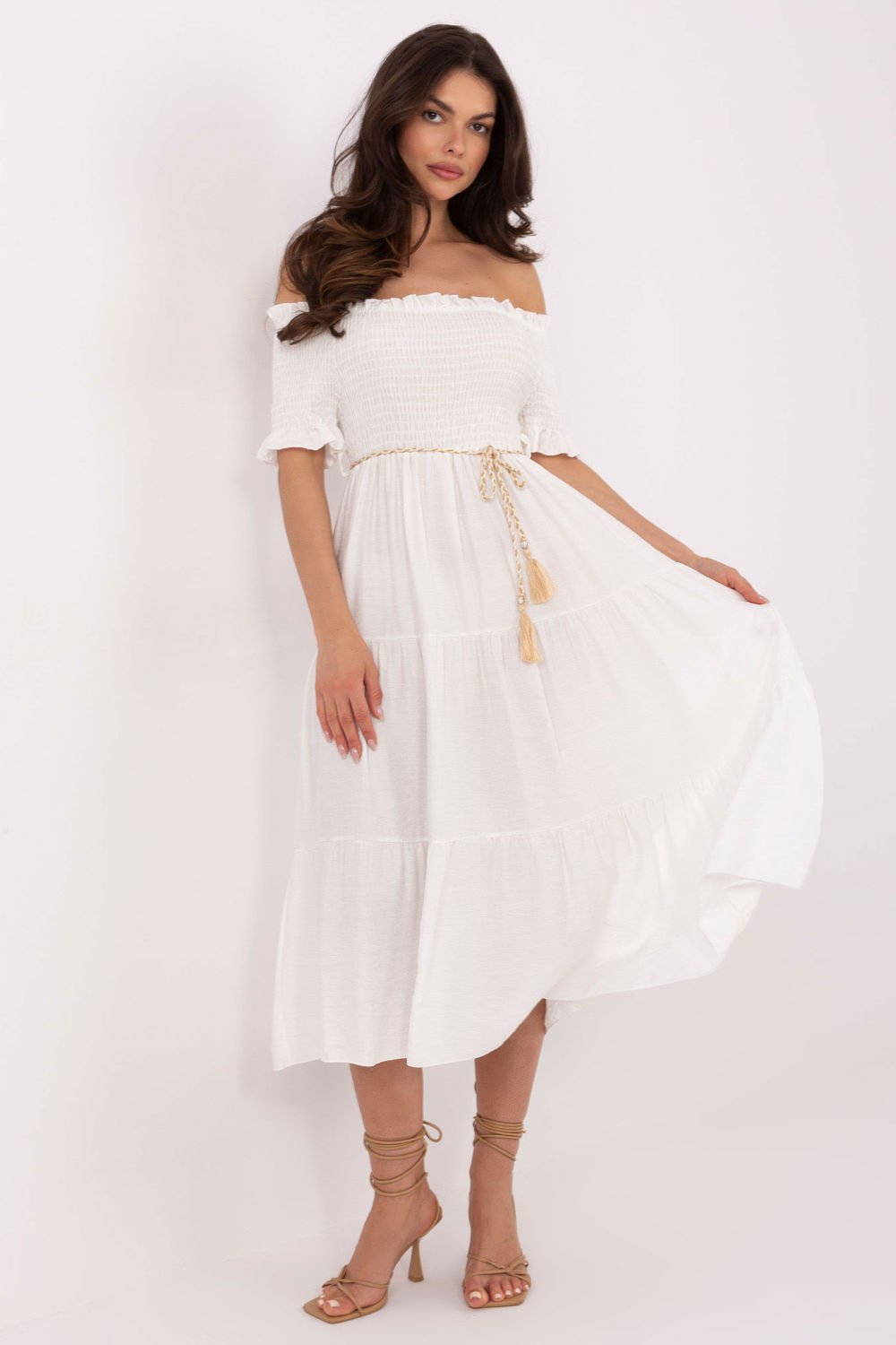 Image of Robe de jour blanche