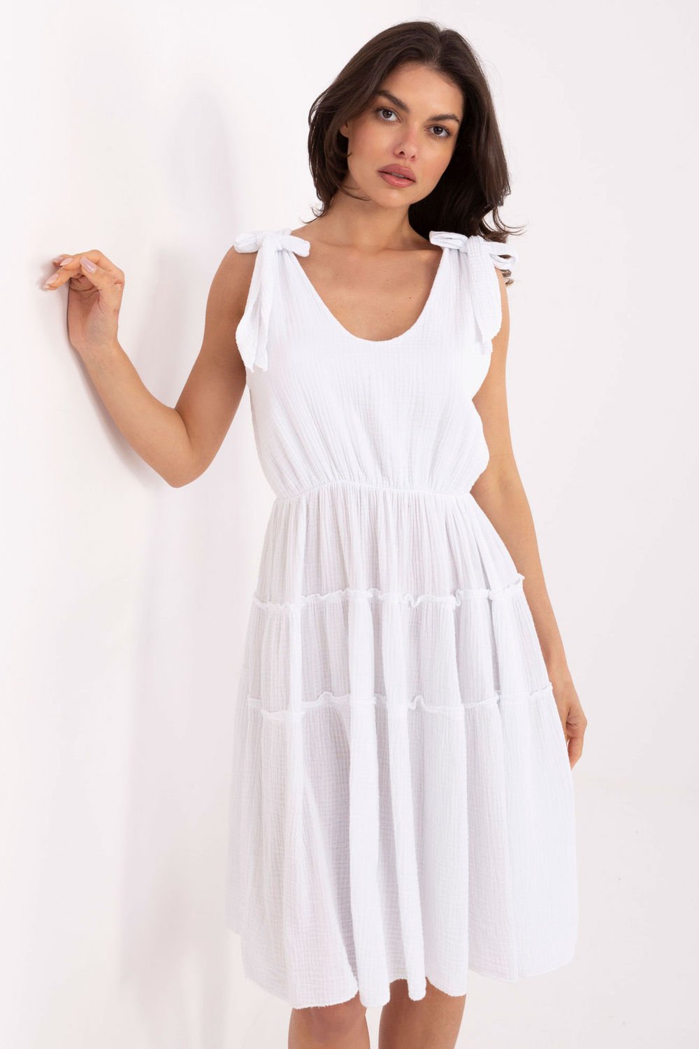 Image of Robe de jour blanche