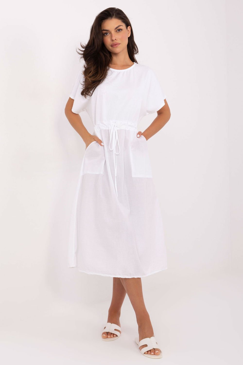 Image of Robe de jour blanche