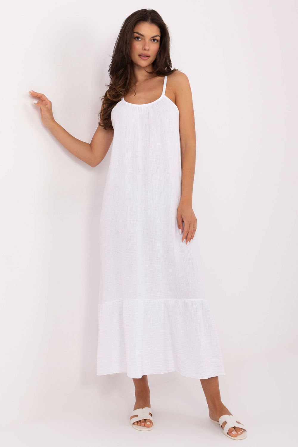 Image of Robe de jour blanche