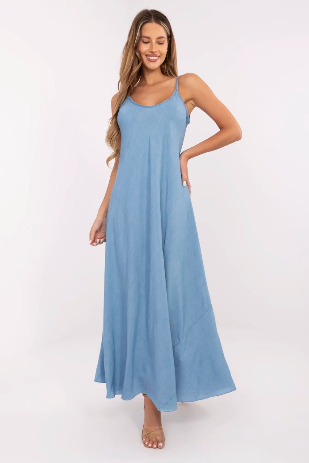 Image of Robe de jour bleue