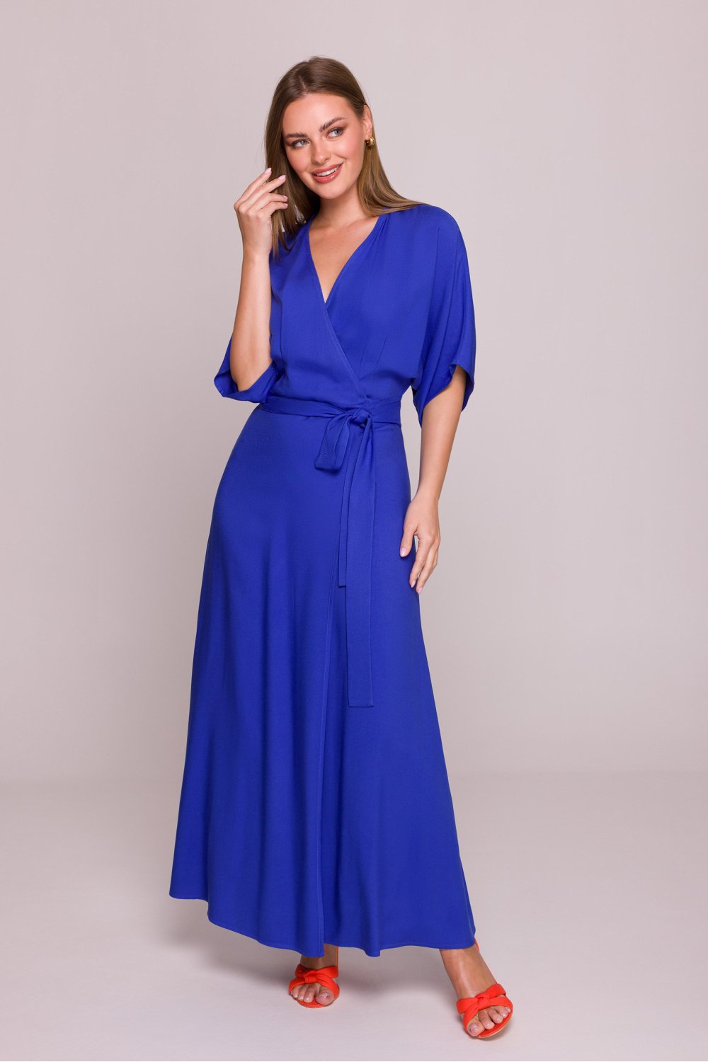 Image of Robe de jour bleue