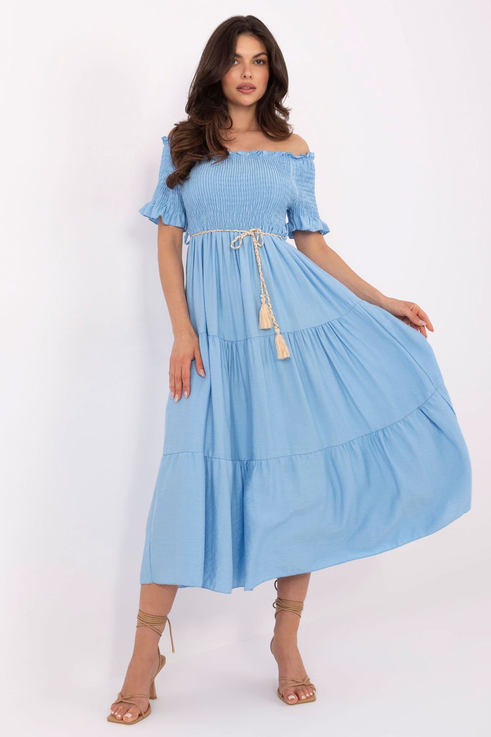Image of Robe de jour bleue