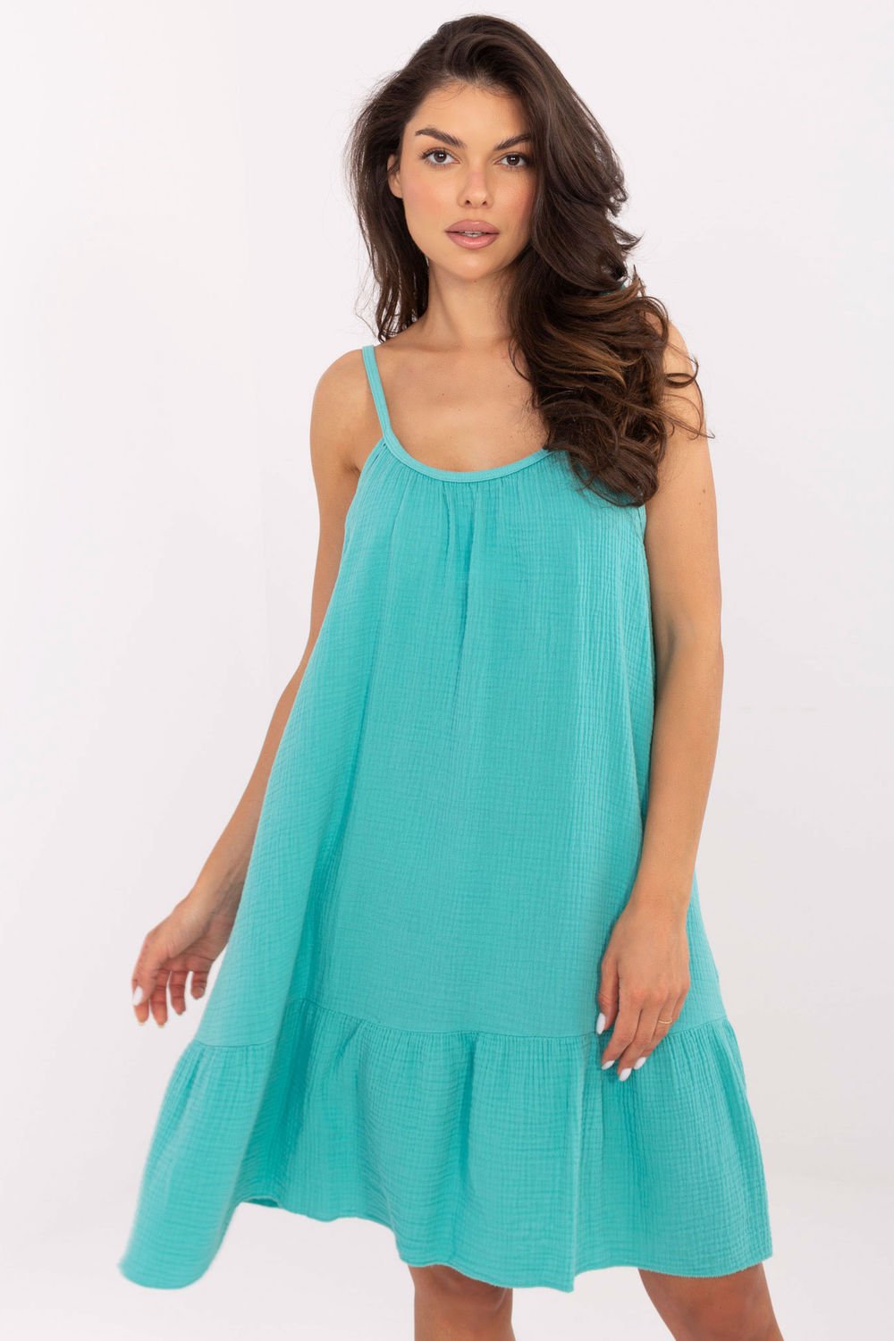 Image of Robe de jour bleue