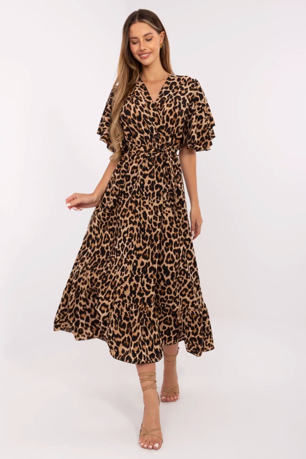 Image of Robe de jour brune