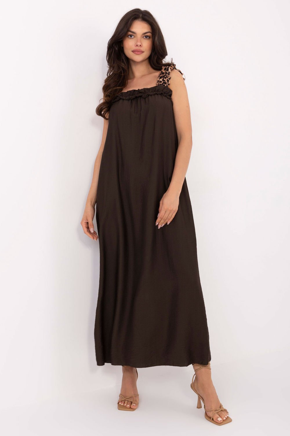 Image of Robe de jour brune