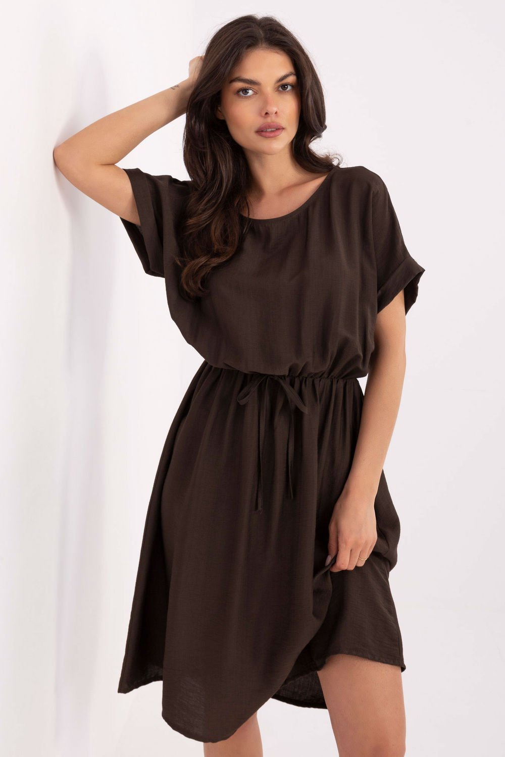 Image of Robe de jour brune