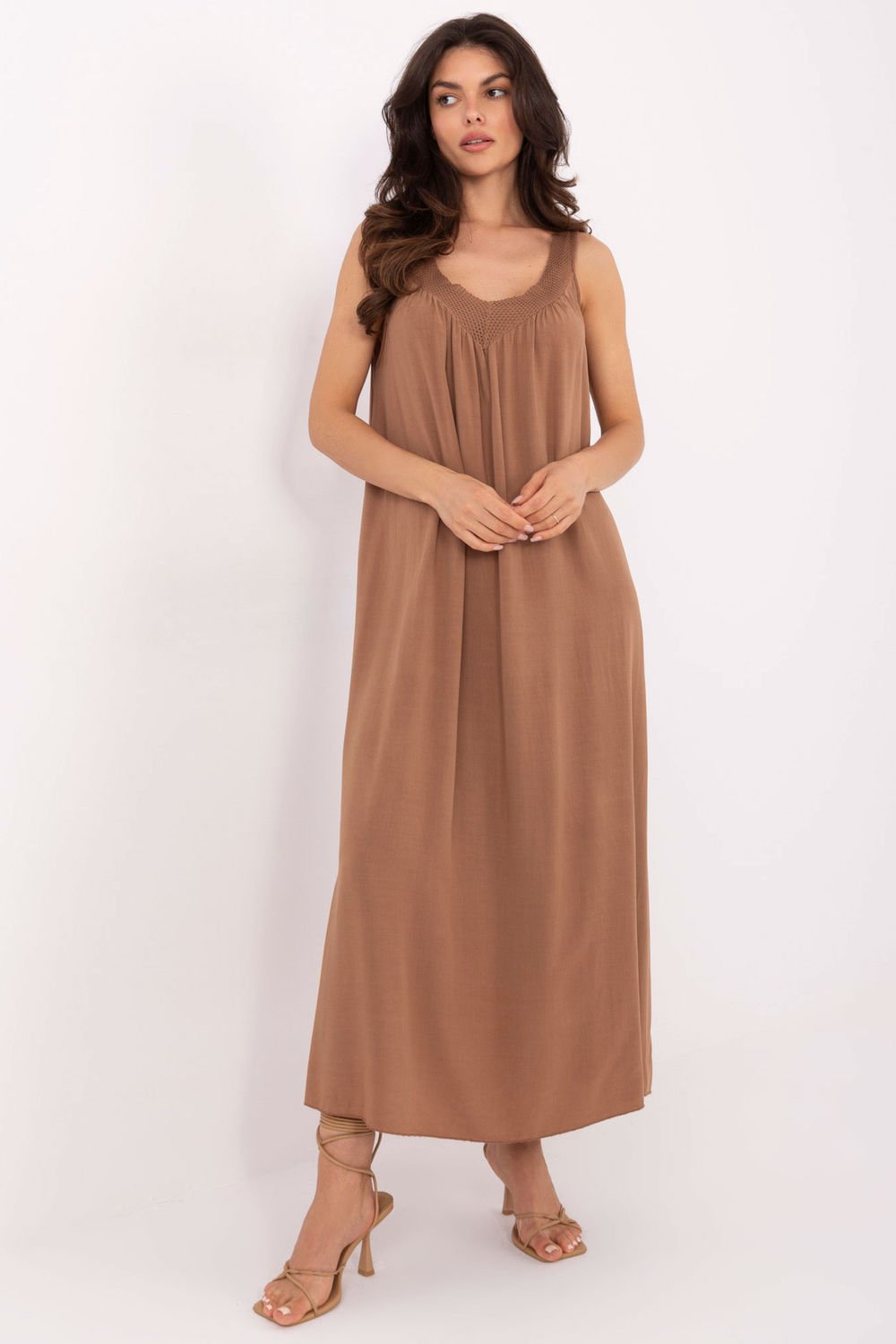 Image of Robe de jour brune