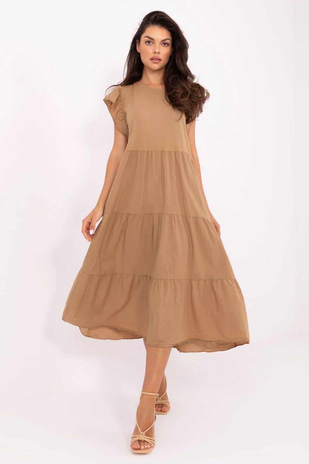 Image of Robe de jour brune