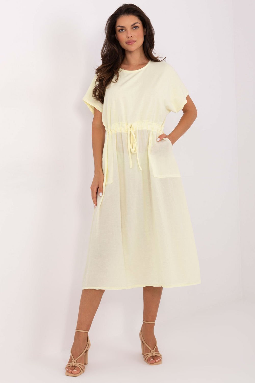 Image of Robe de jour jaune